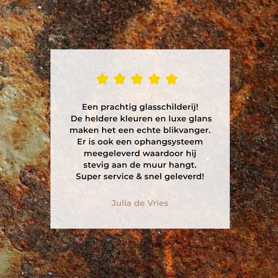 Peinture sur Verre - Plaques - Fer - Rouille - 120x80 cm - Peintures sur Verre Peintures - Photo sur Glas