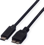 ROLINE Câble USB 3.1, C-Micro B, M/M 1m