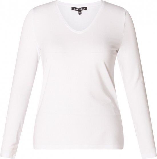 BASE LEVEL Yare Jersey Shirt - White - maat 36