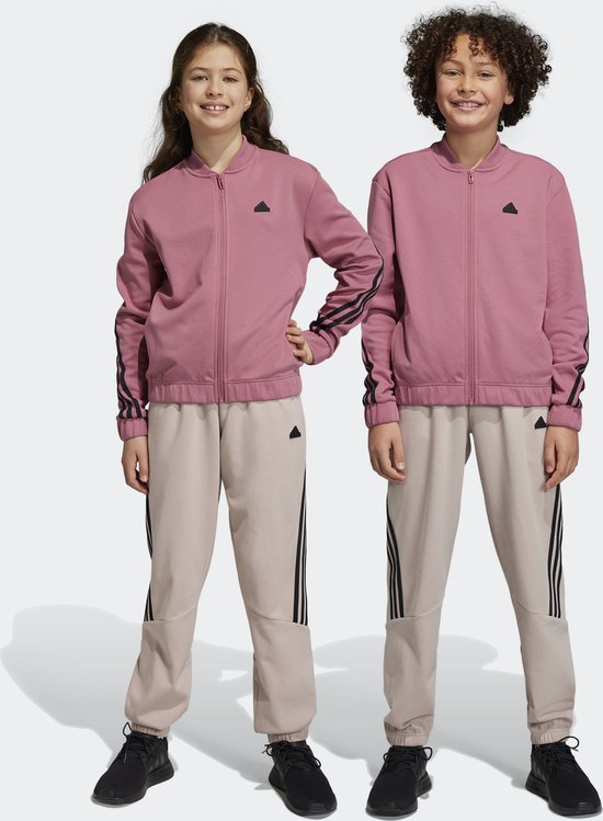 adidas Sportswear Future Icons 3 Stripes Trainingspak Kinderen Roze 128 bol