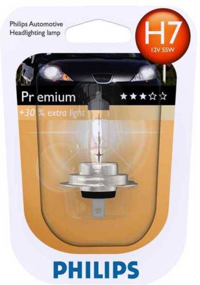 Ampoule H7 X1 PR 12V 55W PH PHILIPS - 12972PRB1 PHILIPS - Feu de