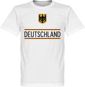 Duitsland Team T-Shirt 2020-2021 - Wit - XL