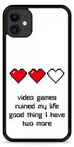 iPhone 11 Hardcase hoesje Gamers Life - Designed by Cazy