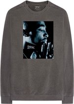 Tupac Longsleeve shirt -S- Changes Side Photo Grijs