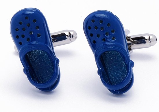 Manchetknopen - Schoenen Crocks Blauw