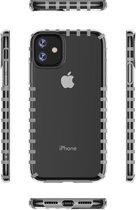 gestreepte transparante case geschikt voor Apple iPhone 11