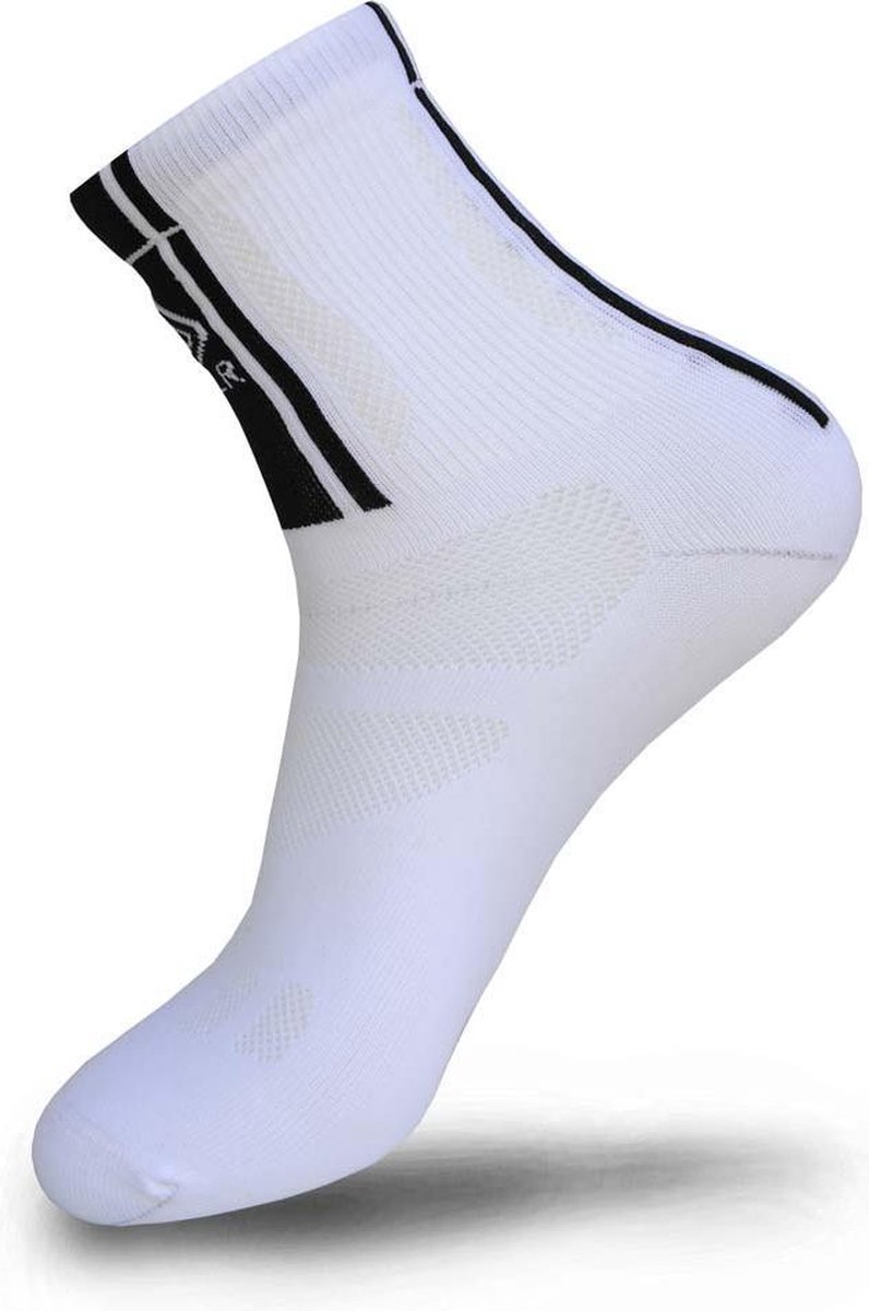 FLR sokken Elite wit 14 cm hoog 35 - 38