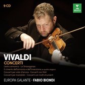 Vivaldi Concerti (9 Klassieke Muziek CD) Biondi - Europa Galante