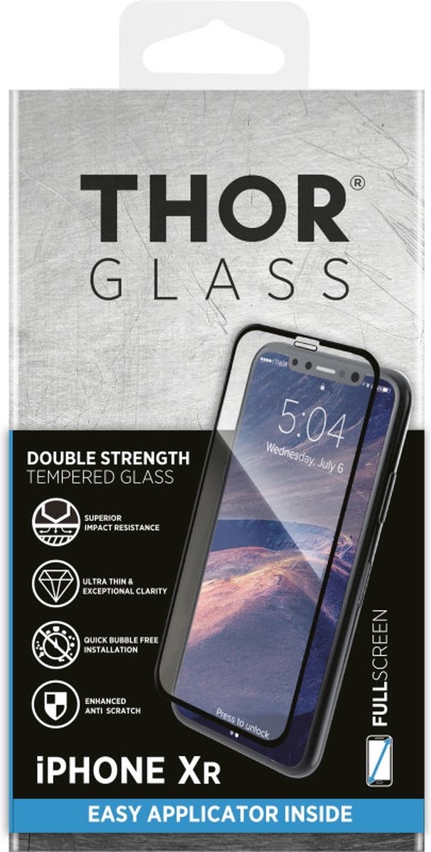THOR Glass Screenprotector FullScreen iPhone XR