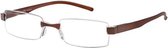 Lookofar Leesbril Le-0184b Toulon Bruin Sterkte +2.00