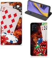 Geschikt voor Samsung Galaxy A51 Hippe Standcase Casino