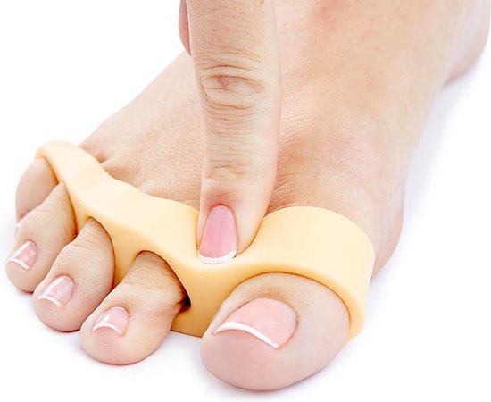 NatraCure Soft Gel tenenspreider - hamertenen - klauwtenen - hallux valgus - voetproblemen - smartgel - wasbaar