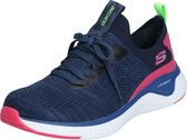 Skechers Solar Fuse Dames Sneakers - Blauw - Maat 36