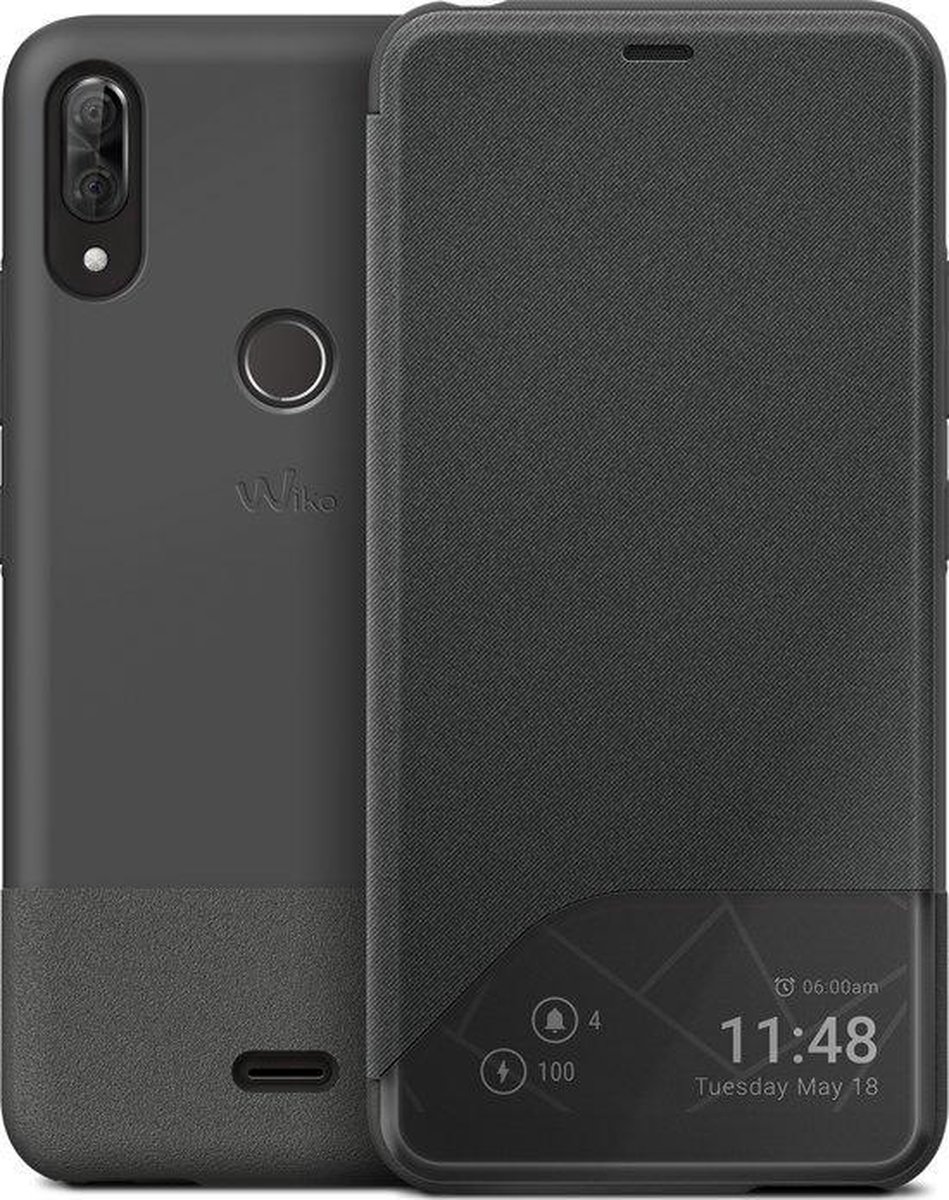 Wiko View2 Plus Smart Folio WiLINE case Black
