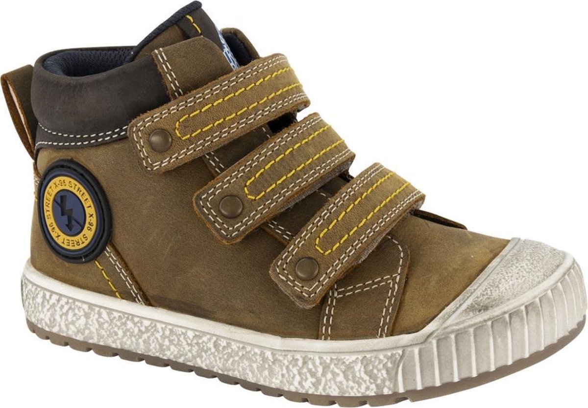 BobbiShoes Kinderen Bruine leren boot