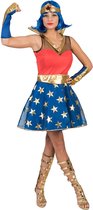 Verkleedpak superheldin jurk vrouw Super Woman 40-42