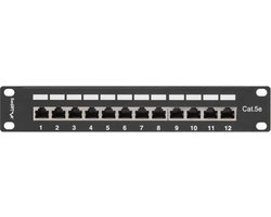 Lanberg PPF5-9012-B patch paneel 1U