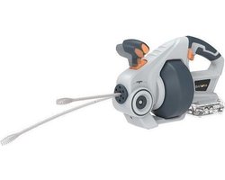Batavia Accu 18V Accu afvoerontstopper 6.8M - Excl. Accu en Oplader - Ontstoppingsveer van 6,8m - Voor buizen van Ø 19 tot 50mm - Voor riolering, badkuipen, gootstenen, enzovoort - Maxxpack