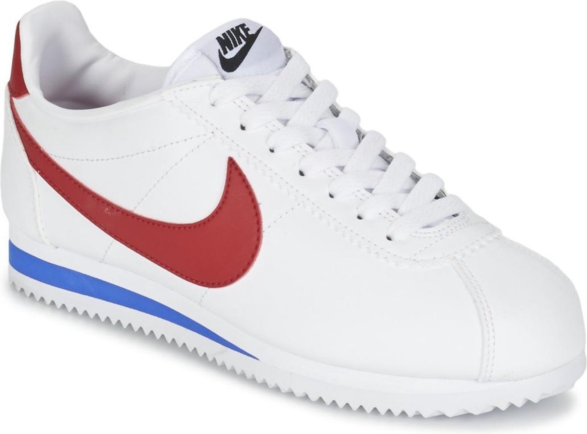 Nike Dames Sneakers Classic Cortez Leather Wmns - Wit - Maat 40 | bol.com