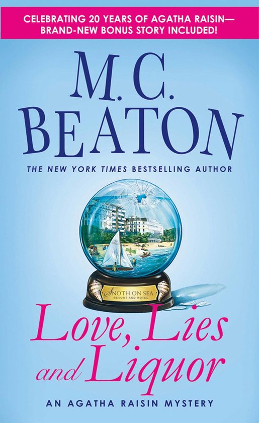 Agatha Raisin Mysteries 17 - Love, Lies and Liquor - cover