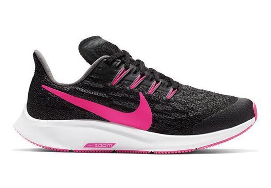 Nike Air Zoom Pegasus 36 hardloopschoenen meisjes zwart/roze