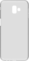 Accezz Hoesje Geschikt voor Samsung Galaxy J6 Plus Hoesje Siliconen - Accezz Clear Backcover - Transparant