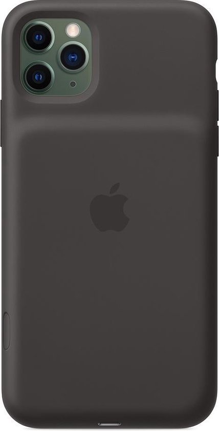 In zoomen compressie Klacht Apple Smart Battery Case met draadloos opladen voor Apple iPhone 11 Pro Max  - Zwart | bol.com