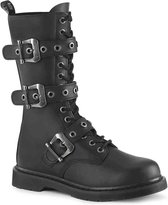 Demonia Laarzen -39 Shoes- BOLT-330 Zwart