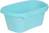 WASMAND TILDA GESLOTEN 57X38X26 -30 L AQUA BLUE KEEEPER 10092