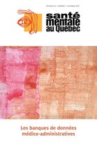Santé mentale au Québec 43 - Santé mentale au Québec. Vol. 43 No. 2, Automne 2018