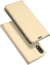 Samsung Galaxy M10 hoesje - Dux Ducis Skin Pro Book Case - Goud