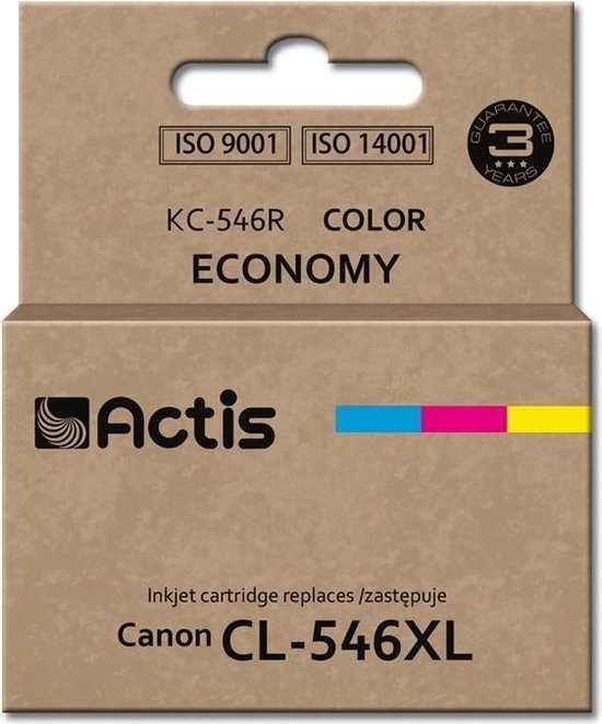 Cartouche D'encre CL-546 XL Couleur – Pour Canon Pixma IP2850 – Remanufacturée – Neuf