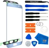 MMOBIEL Front Glas Display Scherm voor Samsung Galaxy S7 Edge (BLAUW) - inclusief Tools