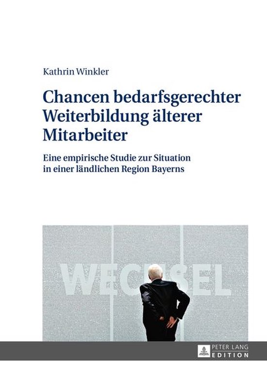 Chancen bedarfsgerechter Weiterbildung aelterer Mitarbeiter - cover