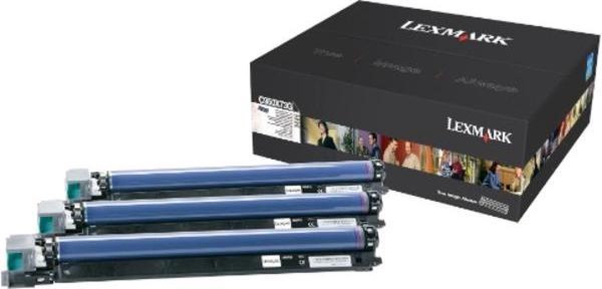 LEXMARK C950, X950/2/4 photoconductor unit standard capacity 3x 115.000 pagina's 3-pack
