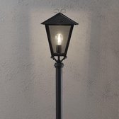 Landelijke tuinlamp Benu 128cm zwart - 436-750