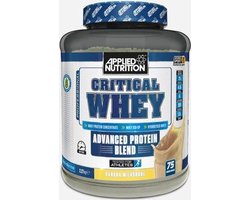 Applied Nutrition Applied Nutrition Critical Whey - Eiwitten / Proteine Shake - 2000 Gr - 66 Doseringnen - Banana Milkshake Smaak