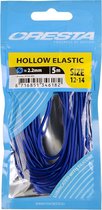 Cresta Hollow Elastic - 2.2mm - 5.00m - Blue Pearl - Blauw