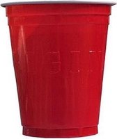 AmericanCups Red Cups (XL) - Bierglas - Rood - 20 stuks - 525ml.