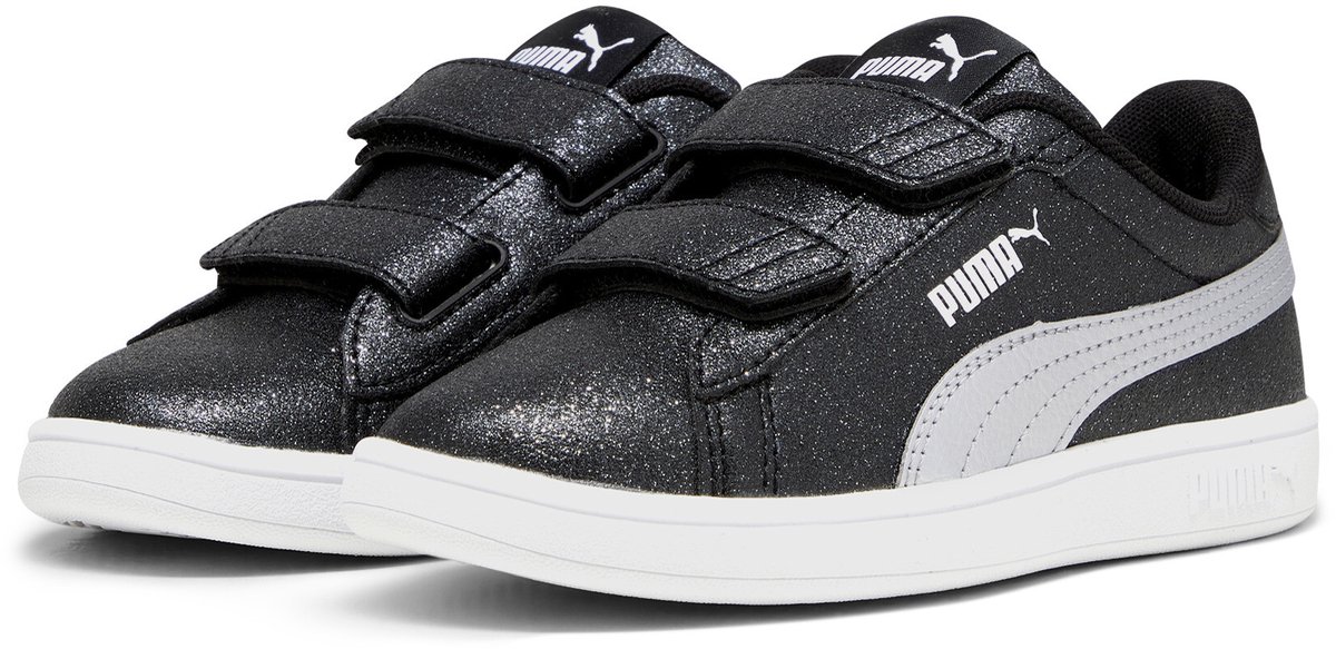PUMA Puma Smash 3.0 Glitz Glam V PS Meisjes Sneakers PUMA -PUMA -PUMA Zilver
