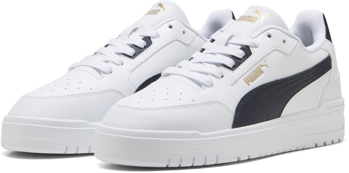 PUMA White-New Navy-PUMA Gold