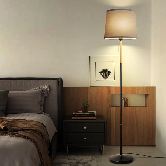 Tiffany staande lamp met 2 fittingen. - Catawiki