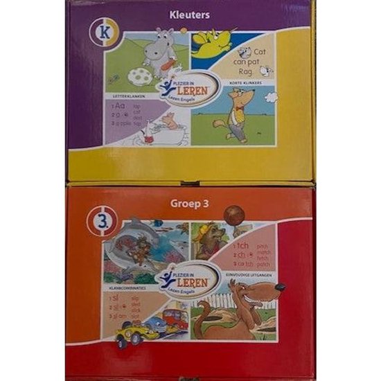 Plezier in Leren, Lezen Engels kleuter en groep 3