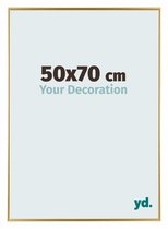 Your Decoration - Fotolijst 50x70 cm - Kunststof - Goud - Evry