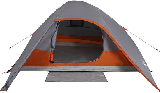 vidaXL - Koepeltent - 4-persoons - waterdicht - grijs van Vidaxl — afbeelding 5