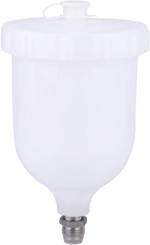 Pot Peinture 600 Ml Pour Pistolet D-evilbiss / T-EKNA - Remplaçament Professionnel - Plastique Haute Résistance
