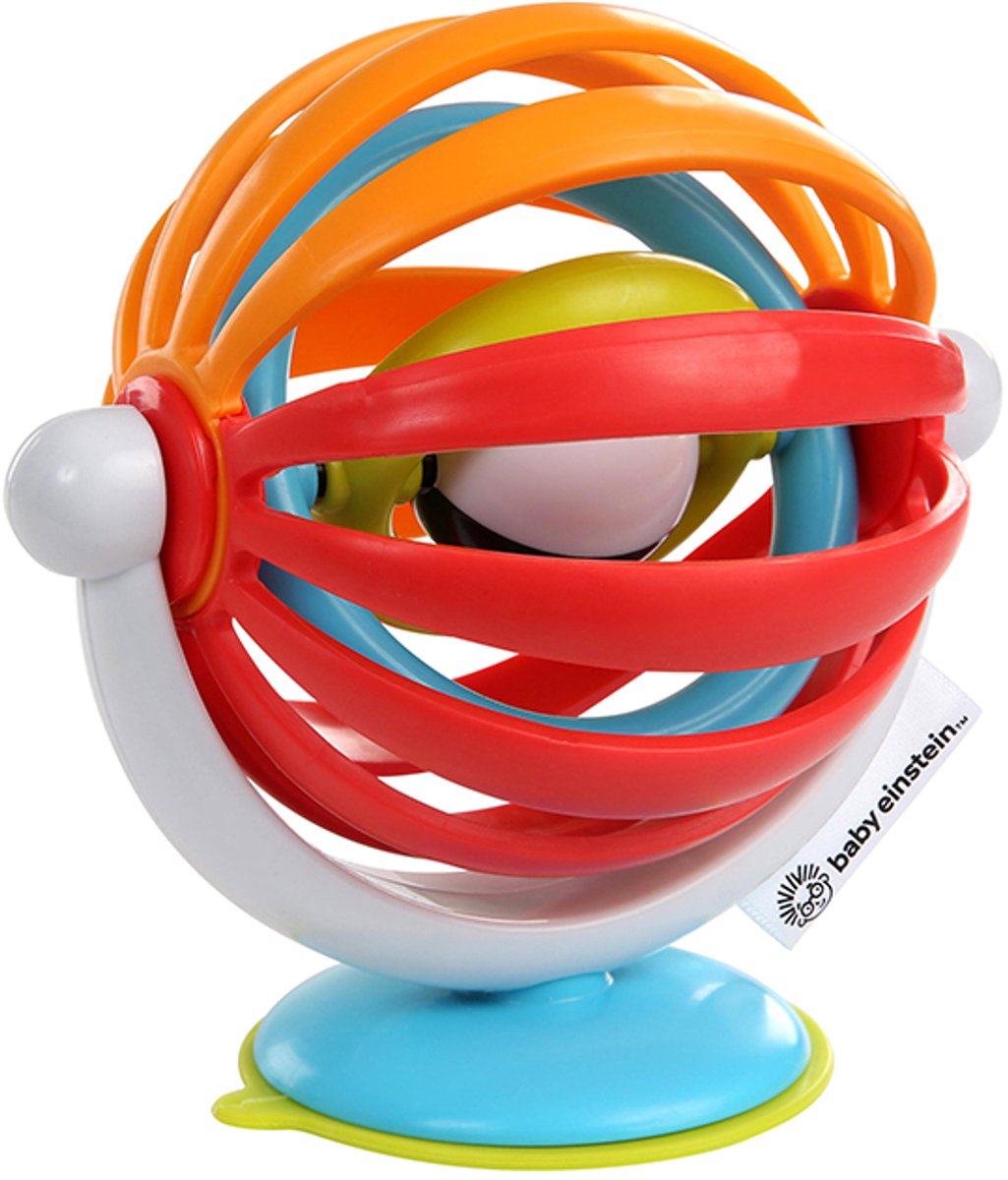 Baby rammelaar zuignap sticky spinner - Baby Einstein - vanaf 3 maanden