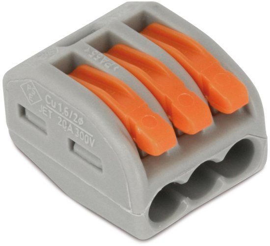 Pince de soudage Wago fil flexible 3 trous (10)