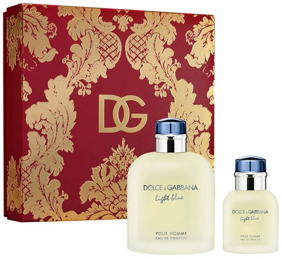 DOLCE & GABBANA Light Blue Pour Homme Eau De Toilette - 125 Ml, Frischer Herrenduft Mit Mediterranem Charakter