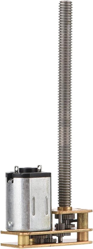 Inovra - Moteur à engrenages à filetage long, entraînement électronique, moteur réducteur pour modèle de voiture, robot, speelgoed électroniques et artisanat ( V 60 tr/min)